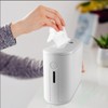 EnBath Countertop Paper Towel Dispenser (White)/Multifold Paper Towel Holder, Non-Slip,