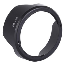 CELLONIC® Lens Hood Compatible with Canon EF-S 10-18 mm f/4.5-5.6 is STM Bayonet EW-73C Lens Hood Camera Lens Hood