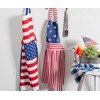 DII 100% Cotton, American Flag Unisex Bib Chef Kitchen Apron,