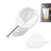 3 Pack Medium Ultra Fine Mesh Strainer Bag, Reusable Zipper