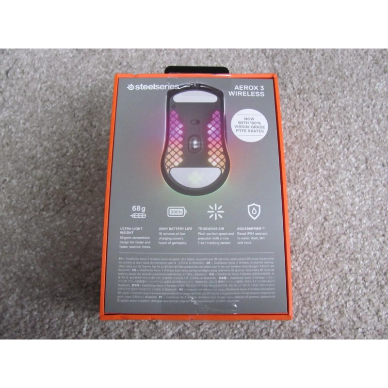 SteelSeries New SteelSeries Aerox 3 Wireless Ultra Lightweight Gaming Mouse
