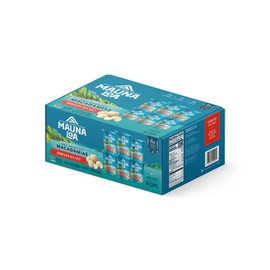 Mauna Loa Premium Roasted Macadamia Nuts, Hawaiian Sea Salt Flavor, 4 Oz Cup (Pack of 6)