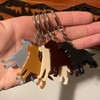Labrador Retriever Keychain, Dog Keychain, Black lab Keychain, Black Labrador,