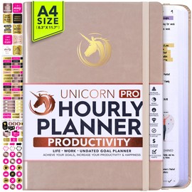 Goal Setting Planner Undated - 12 Month Productivity Habit Tracker and Life Planner, Effective Goal Planner, Undated Planner, Budget Planner & Financial Planner, 10 Minute Planner with Added Extras