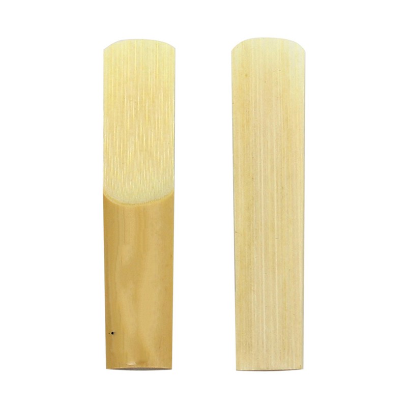 LADE 10Pcs Bamboo Reeds Strength 2.5 for Alto bE Sax
