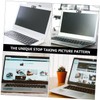 TEHAUX 3PCS Webcam Cover Slide Privacy Stickers for Laptop Tablet