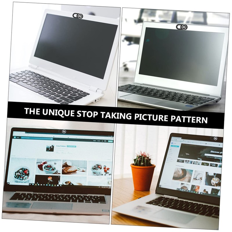 TEHAUX 3PCS Webcam Cover Slide Privacy Stickers for Laptop Tablet