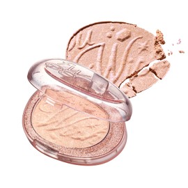 fwee Glitz Stone Highlighter | 12 Vibrant, Photogenic Shades, Long-lasting Glow, Daily Shimmer to Bold Glitter, Inspired by Birthstones – Love Quartz | 4.6g
