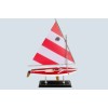LK Wooden SUNFISH Model Sailboat Decoration 16"-1