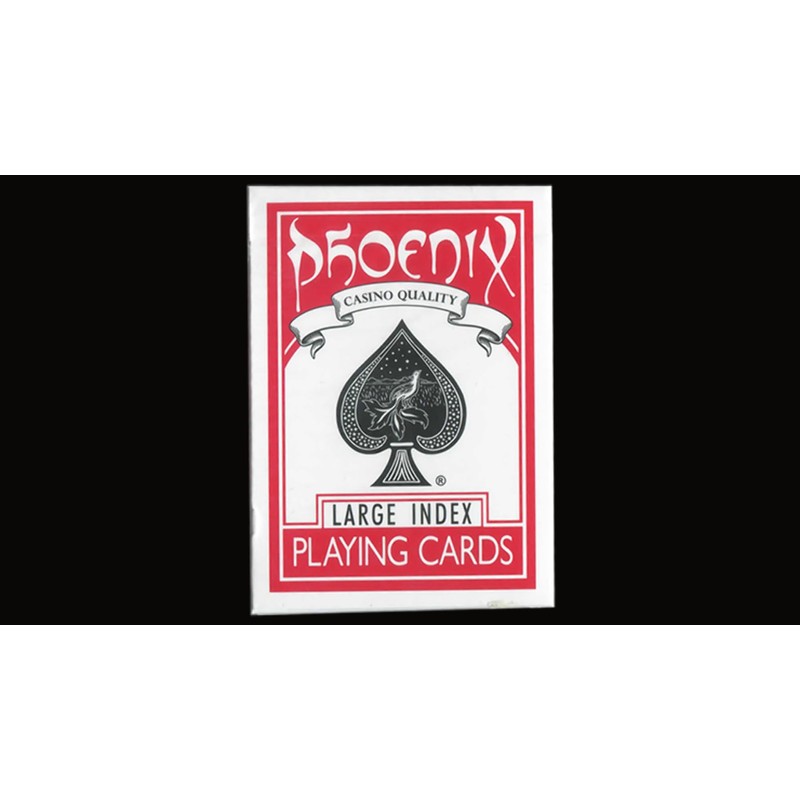 Boris Wild Marked Deck Phoenix Edition (Large Index), Magic Trick,