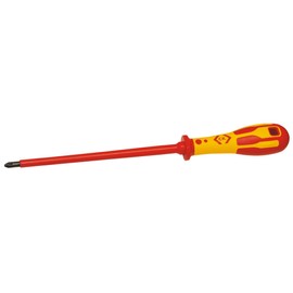C.K 49143 Dextro VDE Pozidrive Long Reach Screwdriver PZ2 x 200mm