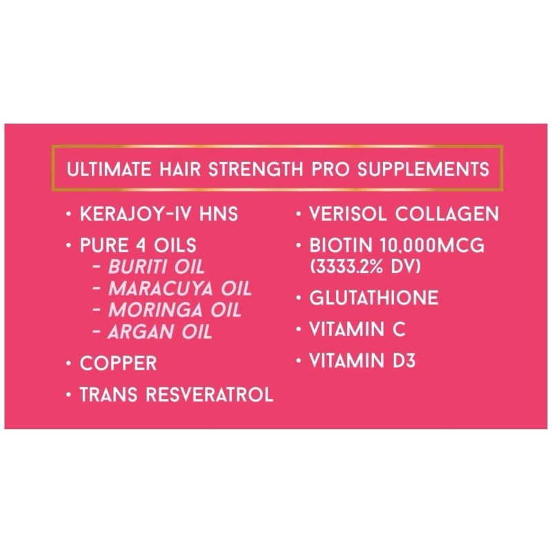 Joyce Giraud Ultimate Hair Strength Pro Supplement Joyce Giraud 30