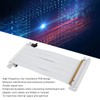 PUSOKEI PCIE 4.0 x16 Extender Riser Cable, High Speed Flex