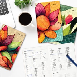 Elan Publishing 5" x 8" Field Planning Book Set - Botanical