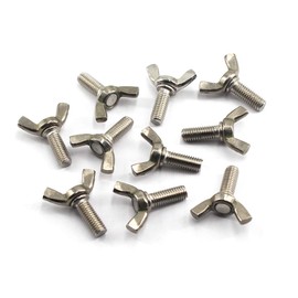 M6x25 Wing Bolt 304 Stainless Steel Butterfly Screw Bolt (Pack of 20)