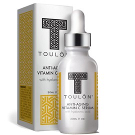 Vitamin C Serum with Hyaluronic Acid for Face Potent Anti Aging, Anti Wrinkle Facial Serum to Reduce Wrinkles  Sun Spots Natural  Organic for Women...