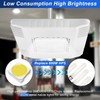 150W LED Canopy Light, 21000LM 5700K, Surface Mount LED Gas
