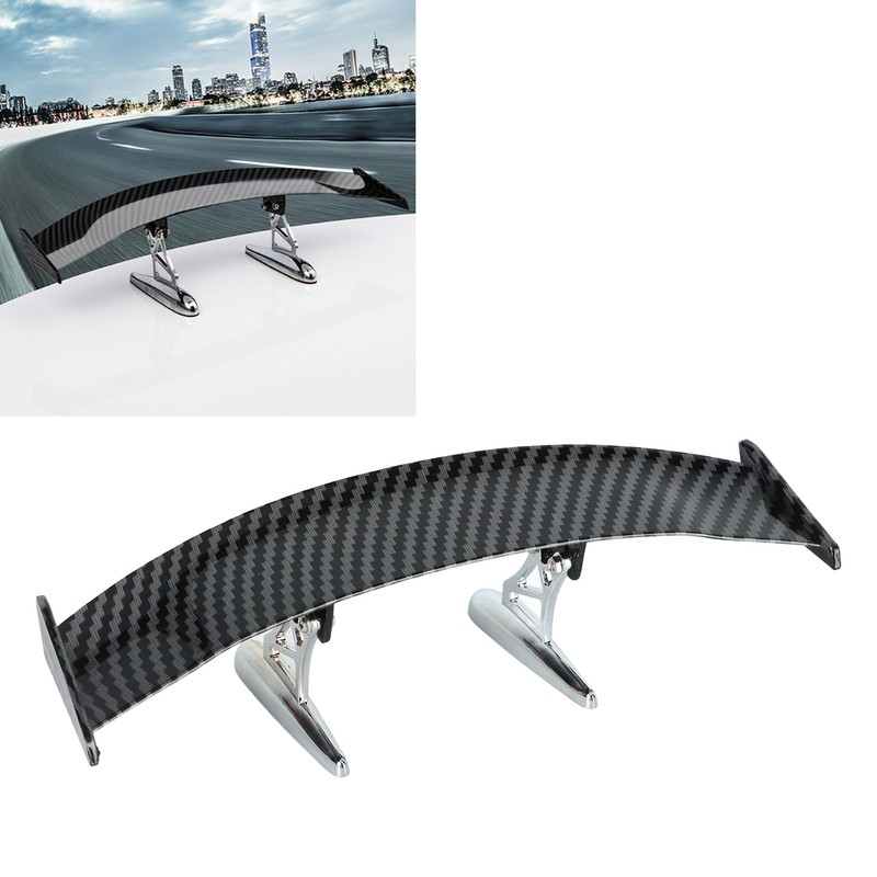 Car Rear Tail Wing Carbon Fiber Style GT Spoiler Wing