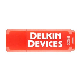 Delkin Devices 3.0 32GB USB Flash Drive – Plug & Play, Ultra-Fast Data Transfer, Up to 60MB/s Read