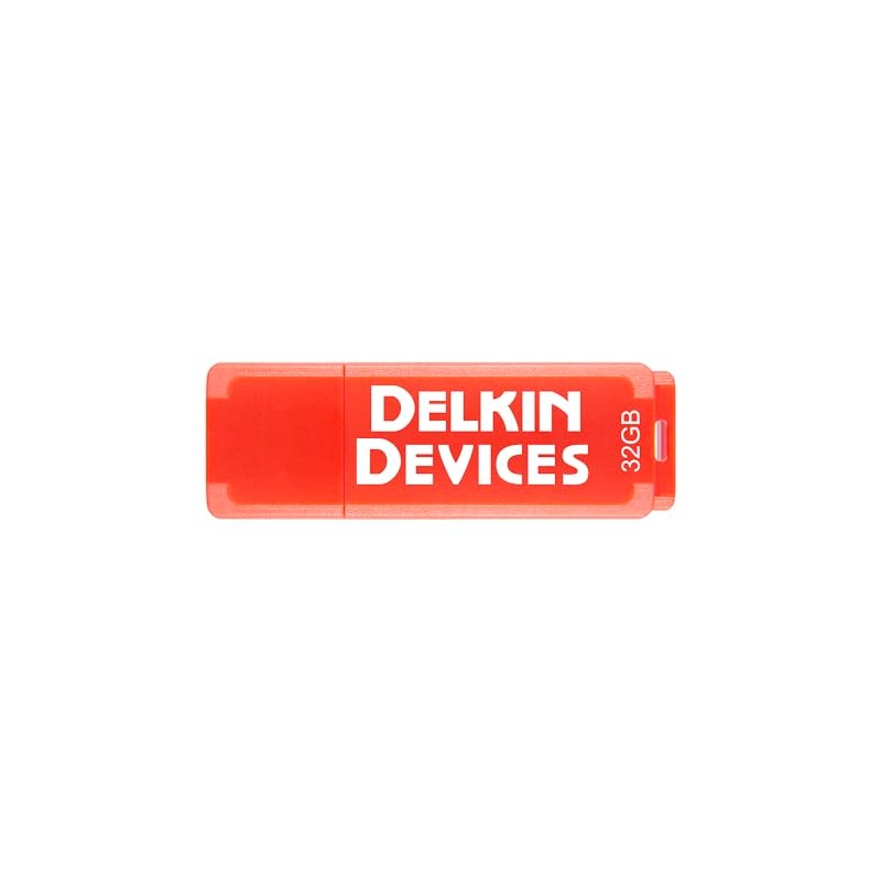 Delkin Devices 3.0 32GB USB Flash Drive – Plug &