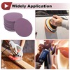 HEROFFIX 50 Pcs Car Wood Sanding Discs Smoothing Hook &