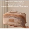 Neceser de Viaje para Cosméticos, Bolsa Portátil de Maquillaje con