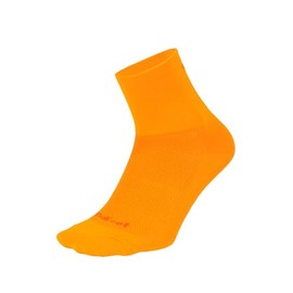 Defeet - Aireator 3" - D-Logo Neon Orange - Cycling, Running, Everyday Socks