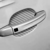 4Pcs Carbon Fiber Car Door Handle Scratch Protector Film