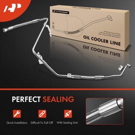 A-Premium Turbo Turbocharger Oil Return Line Compatible with Mazda 3 2006-2013, 6 2006-2007, CX-7 2007-2012, L4 2.3L, Replace# L33E14290, L3K914290