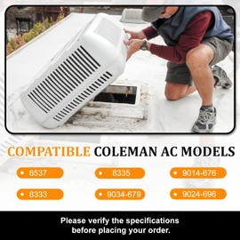 1499-5731 Run Capacitor for Coleman Mach RV Air Conditioner – 45 MFD ±5% 370V 50/60Hz 40/85/21 AC Dual Round Capacitor 14995731 1499573 1499-573