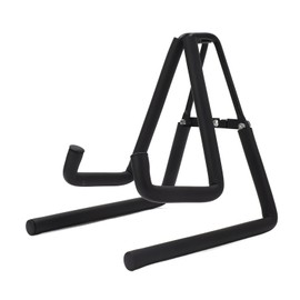 Ukulele Stand Stainless Steel Metal Support Sponge Pad Multifunctional Folding Ukulele Bracket for Violin Guitar