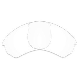 Alphax Crystal Clear Non-polarized Replacement Lenses for Oakley Flak Beta OO9363