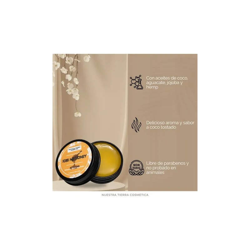 Bálsamo Labial Miel Melipona Humectante Y Reparador