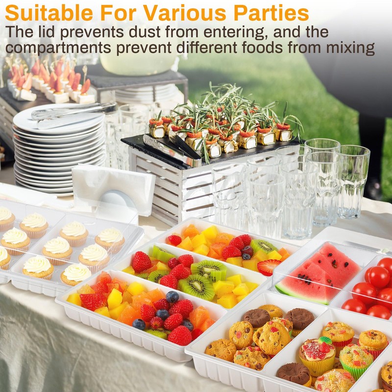 Shellwei 10 Pack Extra Large Charcuterie Board with Lid 15