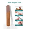 MR.GREEN Curved Nail File – Double-Sided Metal Nail File for