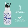 Typhoon Pure Steel Colour Changing Reusable Water Bottle With Sealife