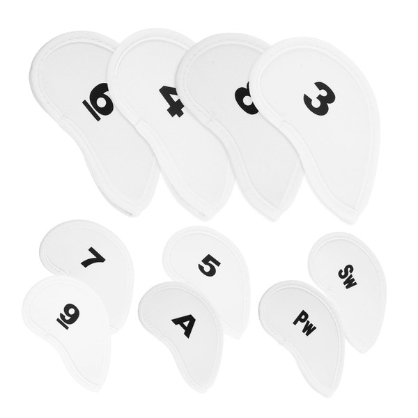 SUPVOX 10pcs Golf Covers Portable Protectors for Wear Cloth Easy