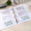 Nakabayashi IRL-RF-B05 irelu Binder Refills, 3 Pockets (Double Sided), For