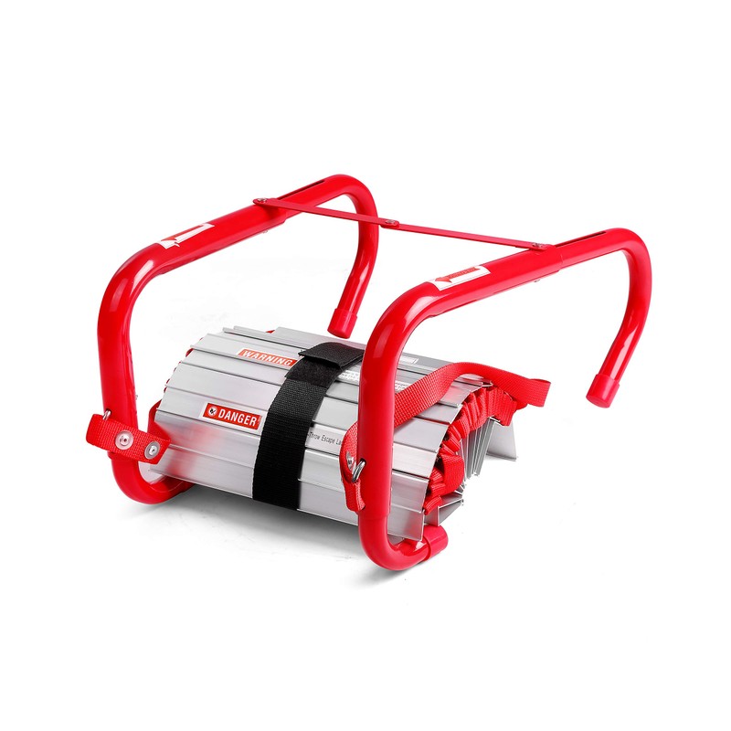 Portable Fire Ladder 2 Story Emergency Escape Ladder 15 Ft
