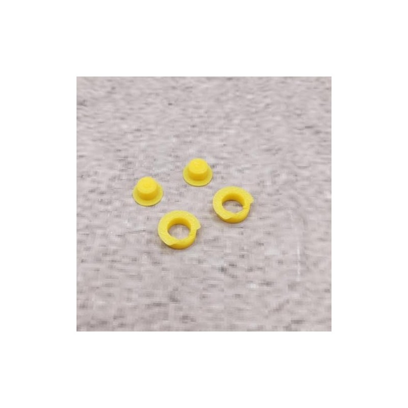 ULEIVA Replacement Power Button 2 x Yellow Compatible with Garmin