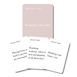 Fitz Games: Basic Betch, A Party Game for Basic Betchs, Perfect for a Girls Night Card Game, Bachelorette Party Games, 350 Bubbly Cards