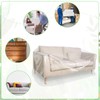 2 Pack Plastic Sofa Covers, 300 x 135cm Waterproof &