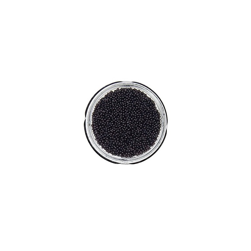 GUARANTEED OVERNIGHT! Tobiko Flying Fish Roe BLACK Sushi Caviar 1.1