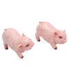 2pcs Landscape Lawn Garden Courtyard Resin High Simulation Piglet Decoration