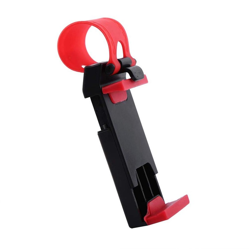 Universal Car Steering Wheel Mobile Phone Mount Free Moved, Portable