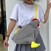 Chicken Purse Cute Chicken Bag Fluffy Hen Shoulder Plush Handbag