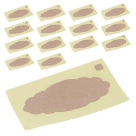 Baluue 20pcs Breathable Underarm Odor Control Armpit for Women Invisible Sweat Absorbing Liners Comfortable for Feet and Underarms