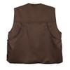 Gamehide Upland And Dove Lightweight Hunting Vest (Dark Brown, Large)