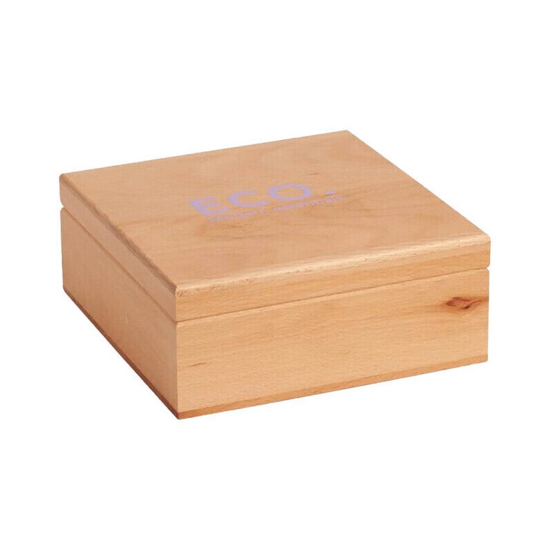 ECO. Modern Essentials Wooden Essential Oil Storage Box, 12 Slots