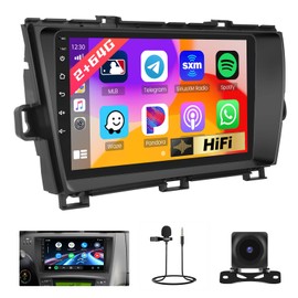 Android 13 Car Stereo for Toyota Prius 2010 2011 2012 2013 2014 2015 Wireless Carplay Android Auto, 2+64GB, 9 Inch Touch Screen Bluetooth Car Radio HiFi GPS WiFi SWC AHD Backup Camera